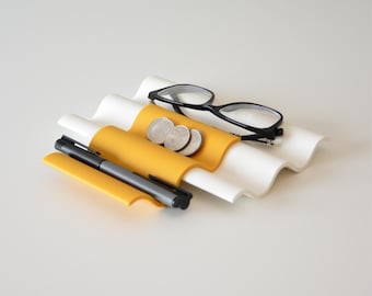 Minimalist Catch-All Tray Set, Desk Organizer for Jewelry, Keys, Coins, Glasses and Pens