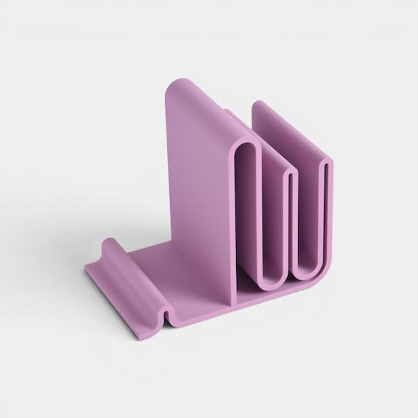 Vertical Desk Organizer, Mail and File Holder, Minimalist Office Storage, Workspace Gift