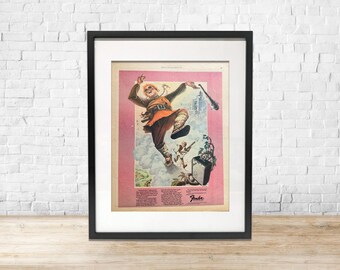 Vintage Fender Guitar Advertisement 1973 | Original Rolling Stone Magazine Page | Fantasy Guitar Wall Art | Retro Music Room Decor