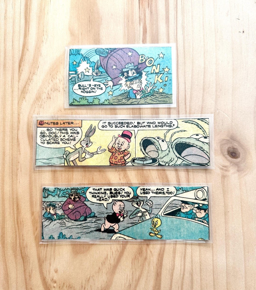 Bugs Bunny Comics, Vintage Cartoon Bookmarks, Retro Comic Book Art - Etsy