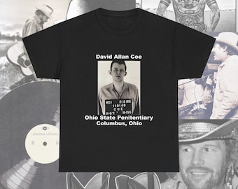 David Allan Coe T-Shirt | Outlaw Country Music Legend Vintage Tee