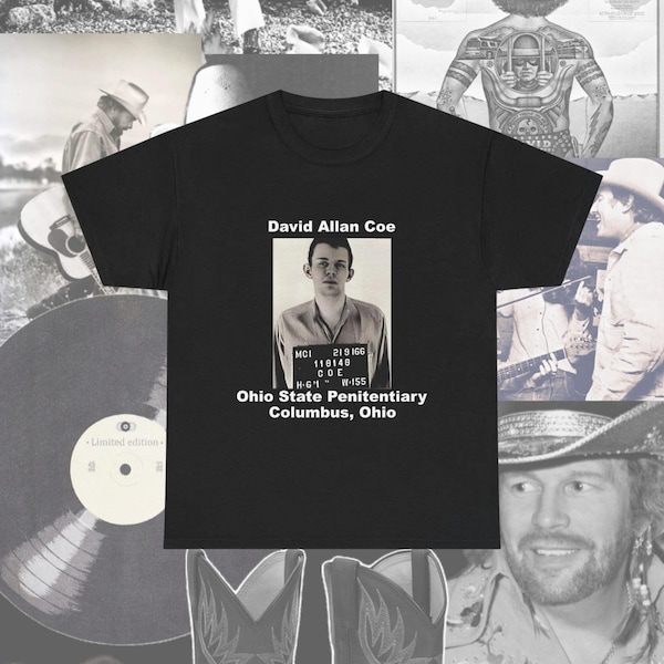David Allan Coe T-Shirt | Outlaw Countrymusik Legende Vintage Tee