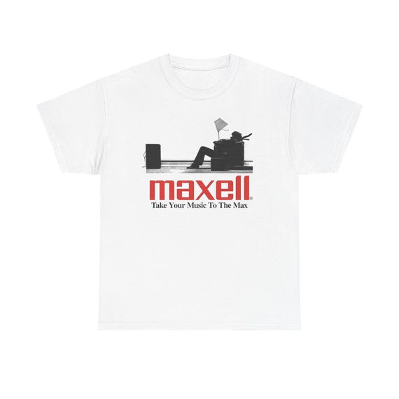 マクセルミュージックTシャツ - Etsy 日本