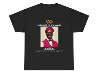 Maglietta Akeem Employee of the Month / Maglietta divertente del film Il principe cerca moglie