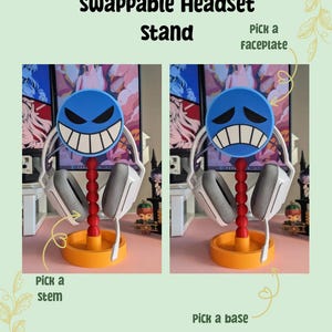 Ace One Piece utbytbart headsetstativ