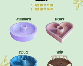 Replacement Bases for Swappable Headset Stand