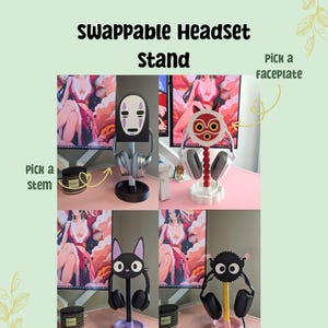Ghibli utbytbart headsetstativ