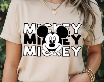 Mickey Mouse Svg, Mickey Mouse Face Png, Diseño De Disney Mouse, Diseño De Camiseta De Mickey, Lindo Mickey, Fondo Transparente, Descarga Instantánea