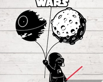 Star Wars Character Silhouettes PNG: High-Resolution Transparent Design