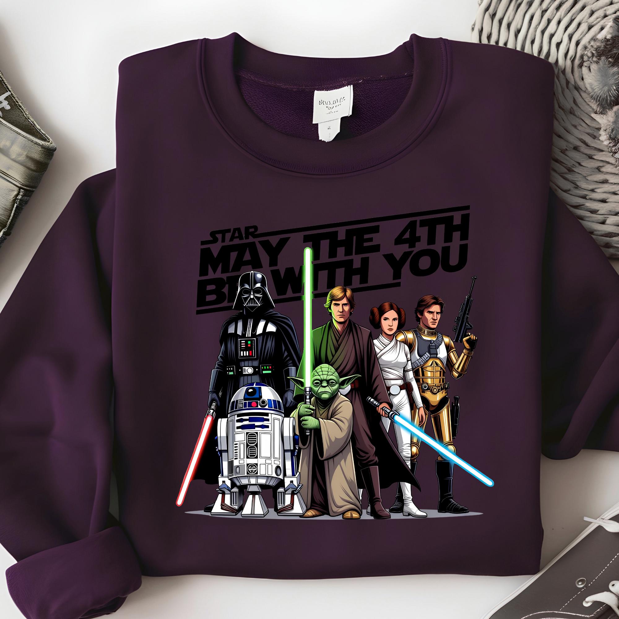 Star Wars May the 4th Be With You PNG, Darth Vader Luke Skywalker ...