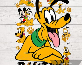 Pluto Png, Mickey Y Pluto, Mundo Canino, Perro Lindo, Pata De Perro, Diseño De Pata, Diseño De Camiseta De Mickey Pluto, Alta Resolución, Fondo Transparente