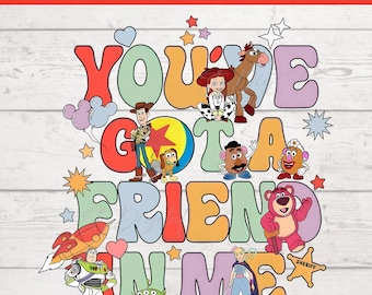 Toy Story PNG: Tienes un amigo en mí (Descarga digital)