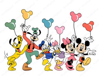 ミッキー、ミニー、プルート、ドナルド、グーフィージグソーパズル アート風 ミッキー、ミニー、プルート、ドナルド、グーフィージグソーパズル