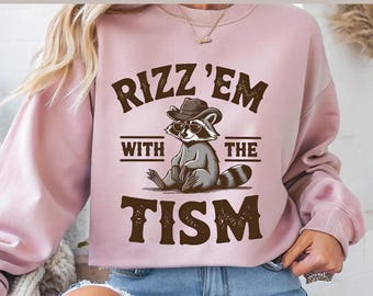 Funny Raccoon Western T-Shirt Design PNG (Digital Download)