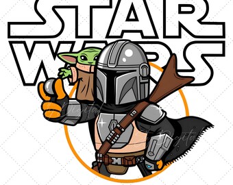 Star Wars Png, Darth Vader Png, Star Wars Font, Baby Yoda, Galaxy Wars Design, High-Resolution, Transparent Background, Instant Download
