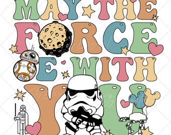 Star Wars Png, Darth Vader Png, Que la fuerza te acompañe, Diseño de camiseta Galaxy, Alta resolución, Fondo transparente, Descarga instantánea