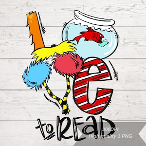 Dr. Seuss Png, Liebe zu lesen, Fisch, der ein Buch liest, Dr. Seuss Geburtstagstag, Dr. Seuss Tag Png, Katze im Hut Png, Dr.Seuss Freunde, Herunterladen