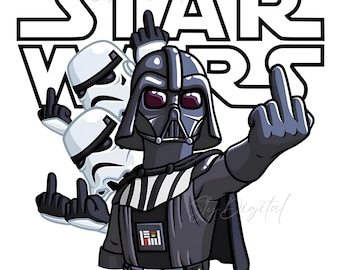 Star Wars Png, Darth Vader Design, Star Wars F*ck Design, Star Wars Funny, Star Wars text, Wysoka rozdzielczość, Przezroczyste tło, Pobierz