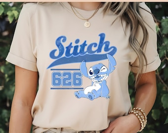 Retro Stitch Png, Lindo Stitch Png, Clipart De Stitch, Diseño De Camiseta De Stitch, Dibujos Animados 626 Png, Pegatina Digital De Stitch, Alta Resolución, Descargar