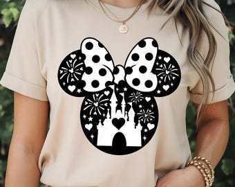 Disneyland Castle Png, Coquette Bow Castle, Magic Kingdom Png, Cute Disney Castle, Princess Castle, High-Resolution, Digital Download