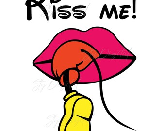 Bésame Png, Bésame Con El Ratón Png, Labios Rojos Png, Besar Es Agradable Png, Alta Resolución, Fondo Transparente, Descarga Instantánea