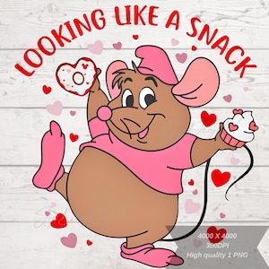 Gus Gus Mouse Clipart: Looking Like A Snack PNG (Digital Download)