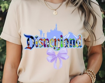 Disneyland Castle Png, Coquette Bow, Magic Kingdom, Disney Font, Cute Disney Castle, Disneyland Mickey, High-Resolution, Digital Download