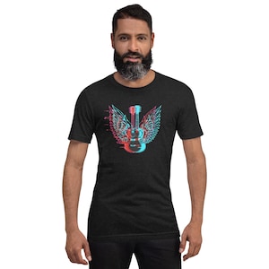 Guitar with Wings t-shirt