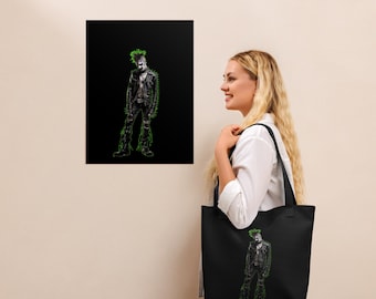 Borsa tote punk