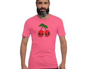 Koszulka unisex Cherry Skull