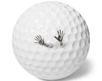 Spooky Hands Golf Balls, Pack of 6