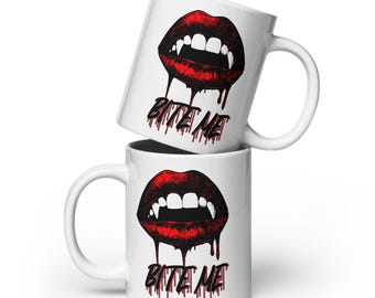 Mug Bite Me Vampire