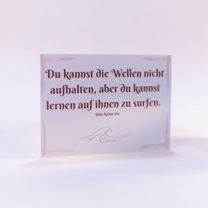 Affirmationspostkarte Wellenreiter  - Postkarten mit positiven Botschaften