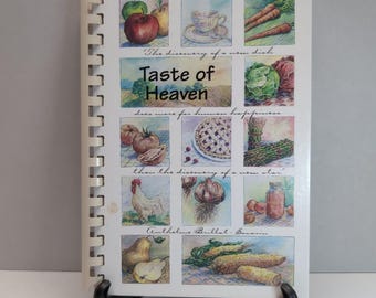 A Taste of Heaven First United Methodist Church Cookbook MOPS Tuckerton NJ