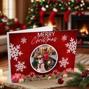 Santa Claus gifts - animated Christmas scenes, optional memory size, family commemorative albums, personalized Christmas gifts