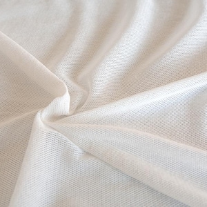 White cotton tulle. Optical white Organic cotton soft tulle by the 1/2 meter (50 cm).