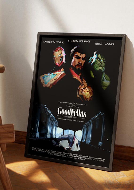 Marvel Rivals Poster | Iron Man, Doctor Strange and Hulk Digital