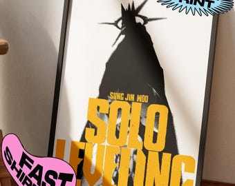 Solo Leveling Poster: The Architect Anime Wall Art