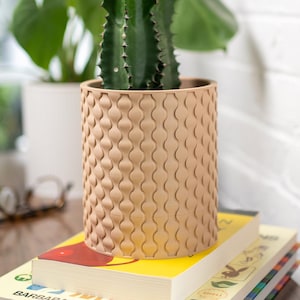 Raindrop Planter With Hidden Drip Tray/Hanging Wall Pot/Wall Mounted Planter Pot With Drip Tray/Modern Tabletop Planter