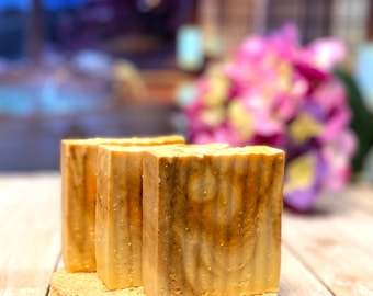 PSD – Apple Sage Handmade Soap with Apple Cider Vinegar & Turmeric 4oz