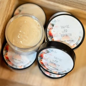 PSD Body Butter – Apple Sage Emulsified Moisturizer for Sensitive Skin, 4oz