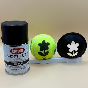 Tennis Ball Stencil - Customizable
