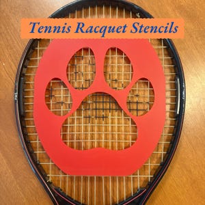 Tennis Racquet Stencils