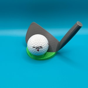 Customizable Golf Ball Display: Hole-In-One Gift