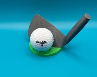Customizable Golf Ball Display: Hole-In-One Gift