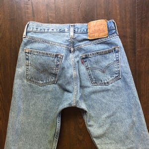 Vintage Levi&#39;s 501 High Waisted Jeans