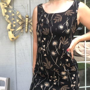 Jessica Howard Women's Black and Multi Dress