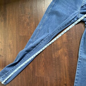 Vintage Wrangler Western Hi Waist Jeans Sz 3 25x35 Red Tab Rodeo Cowgirl image 7