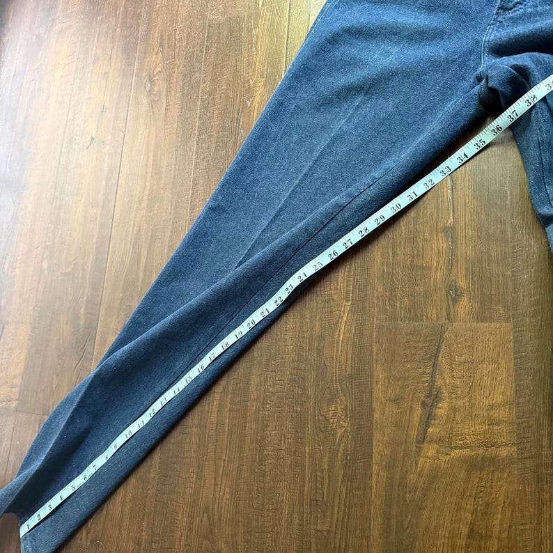 Vintage 90er Jahre Western Wrangler Jeans Hi Waist Straight USA Made Baumwolle 30x36 Damen Bild 7