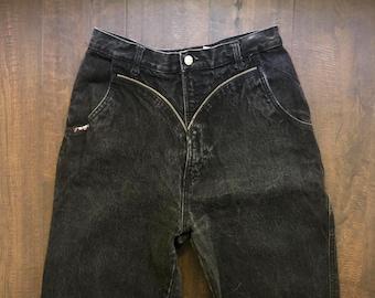 Vintage Blaze Hoch taillierte Western Jeans
